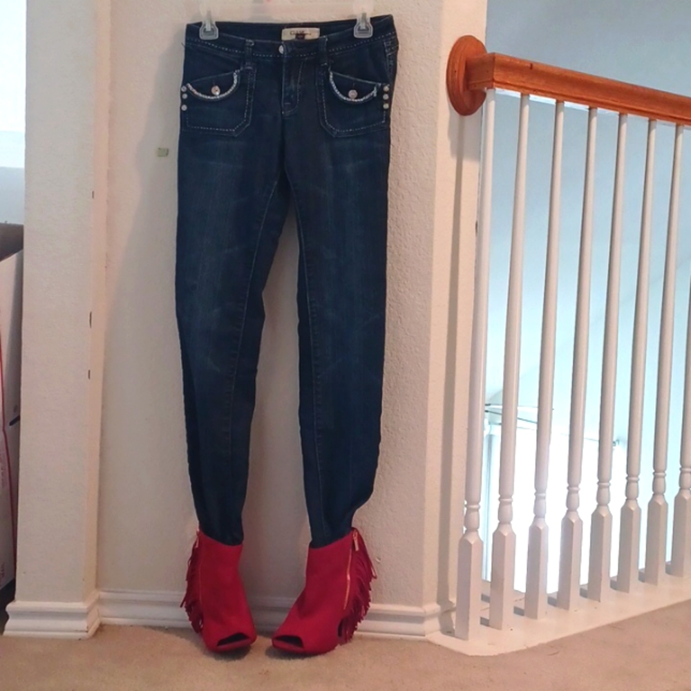 Bundles jeans size5 and beautiful heels size 7 1/2